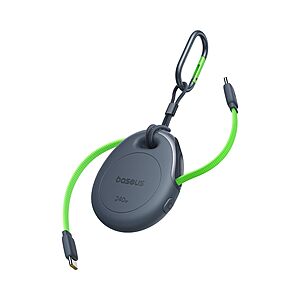 [Prime] 3.3' Baseus 240W USB-C Retractable Cable $19.99 + Free Shipping