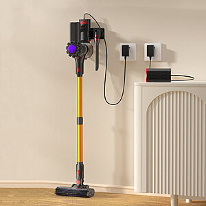Cordless Vacuum Cleaner Rechargeable Stick Vacuum Wall-mounted Charging, Self-standing $75.99