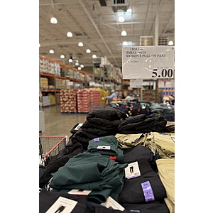 [Costco Members]  In Store Only - Three Dots Women's Pull-On Pant [YMMV] $5