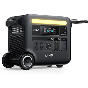 (Certified Refurbished) Anker SOLIX F2600 2560Wh 2400W Portable Power Station $879.99 + Free Shipping