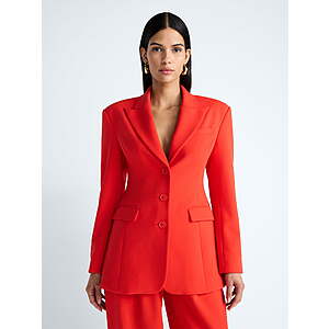 Devil Wears Prada Scoop Collection Women's and Women’s Plus Single Breasted Blazer, Sizes XS-4X $18.1