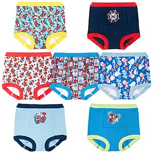 Superhero 7PK-10PK Potty Training Pants with Success Chart & Stickers with Spiderman, Hulk & more sizes 18M, 2T, 3T, 4T $10.15