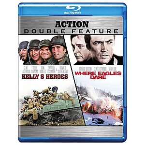 Kelly's Heroes / Where Eagles Dare (Blu-ray) $9.99 + Free Shipping w/ Prime or on $35+