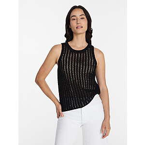 Time and Tru Women's Sweater Tank Top, Sizes XS-XXXL $3.74