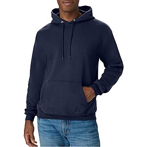 Hanes EcoSmart Fleece Pullover Hoodie (Navy) $8 + Free S&H w/ Prime or $35+