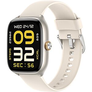 Amazon - Smart Watches for Women Men[3 Bands], 1.75" HD AMOLED Fitness Tracker Watch - $24.78