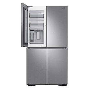Costco Members Samsung 23 cu. ft. Counter Depth 4-Door French Door Refrigerator with Beverage Center in Stainless Steel $1799