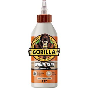 8-Oz Gorilla PVA Wood Glue $4.37 + Free Shipping w/ Prime or on $35+