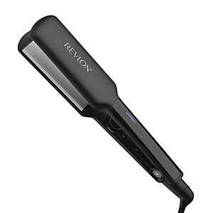 $13.96: Revlon Ceramic Coated 2" Flat Iron Hair Straightener (Black)