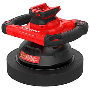 CRAFTSMAN 10-in Variable Cordless Polisher one_size in Red | CMCE100B $44.99