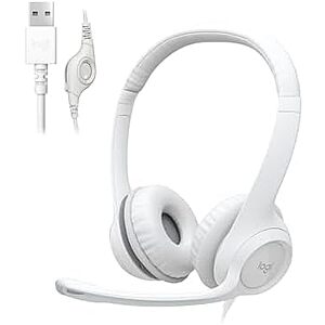 $20.99* | Logitech H390 USB-A Wired Stereo Headset w/ Noise Canceling Mic at Amazon