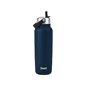 $17.99 | 40-Oz S'well Recycled Stainless Steel Explorer with Flip Straw Lid (Azurite) at Woot!
