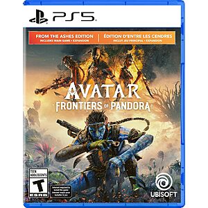 Avatar: Frontiers of Pandora From the Ashes Edition (PS5) $19.93 + Free Shipping w/ Walmart+ or on $35+