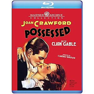 [AC] $15.50 | Possessed: Warner Archive Collection (Blu-ray) at Amazon