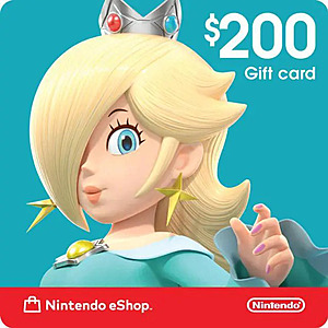 $173: Nintendo eShop $200 Gift Card (Email Delivery) at Newegg.com