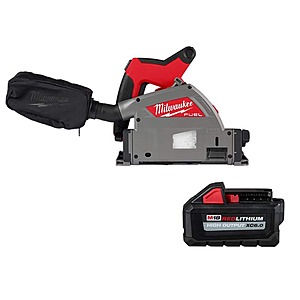 Milwaukee M18 FUEL 18V Lithium-Ion Cordless Brushless 6-1/2 in. Plunge Cut Track Saw with (1) 6.0 Ah Battery $359