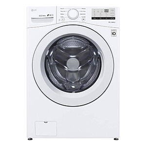 LG 4.5 Cu. Ft. Stackable Front Load Washer in White with Coldwash Technology $662