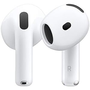 $95* | Apple AirPods 4 Wireless Earbud Headphones w/ USB-C Charging Case (Renewed Premium) + 10% Back w/ Prime Visa Card at Amazon