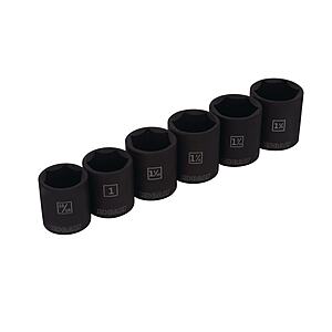 Kobalt 6 -Piece Standard (SAE) 1/2-in Drive Set 6-point Impact Socket Set | 53585 $10.17