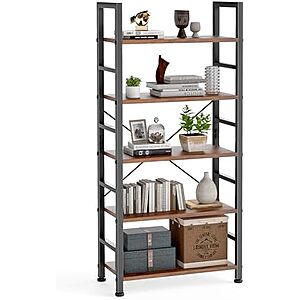 $39.96* | 5-Tier DUMOS Classical Modern Bookshelf (Various) at Amazon