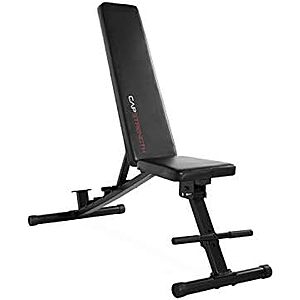 $58.99* | CAP Barbell Multi-Purpose Adjustable Utility Strength Training Weight Bench at Amazon