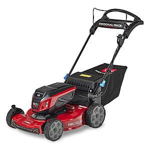 Toro Recycler 22-in 60-volt, Self-Propelled Battery Walk Mower w/ 8ah Battery $399 + Free S&H at Lowe's