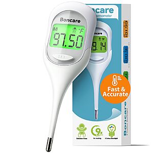 Boncare 9 Seconds Basal Body Thermometer $4.49