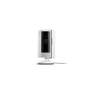 Ring Indoor Cam (newest model) — Home or business security in 1080p HD video, White $29.99