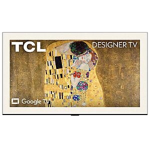 TCL 85-Inch Designer Series QD-Mini LED TV, 4K Google Smart TV, 85A400U $1699.99