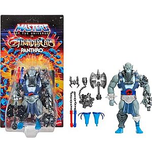 [AC] $11.62* | Masters of the Universe Origins x Thundercats 5.5" Panthro Action Figure w/ Removable Armor & Accessories at Amazon
