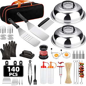 [AC]Morfone 137PCS Griddle Accessories Kit $18.99 + Free S&H w/ Walmart+ or $35+