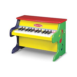 $38.99 | Melissa & Doug Learn-To-Play Piano w/ 25 Keys & Color-Coded Songbook at Woot!
