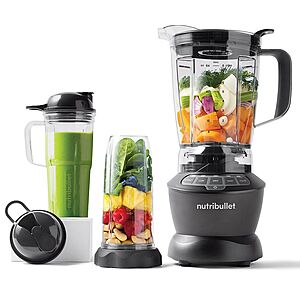 NutriBullet 1200W Blender Combo w/ Single Serve Cups (3 Colors) + $10 Kohl's Cash $79.99 + Free Shipping