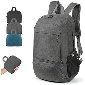 $8.99* | 25L TANTOMI Ultra Lightweight Foldable Backpack (Various Colors) at Amazon