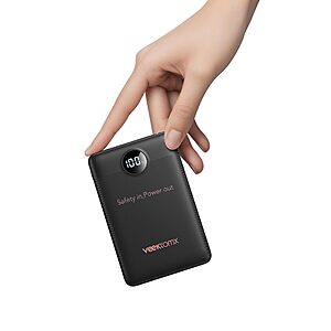 VEEKTOMX 10000mAh 22.5W Fast Charging Mini Power Bank $10 @ Amazon