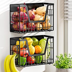 Amazon – YIWANFW 2-Pack Magnetic Fridge Storage Shelves - $12.99–$24.69 w/ Code