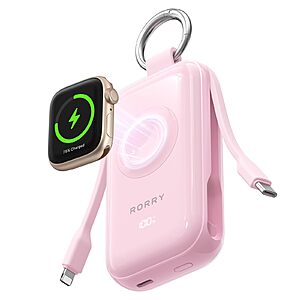 RORRY CharmGo Pro 45W Portable Charger Power Bank 10000mAh Battery Pack $30 AC + Free Shipping