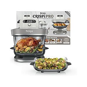 Ninja Crispi Pro 6-in-1 Glass Air Fryer $209