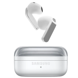 YMMV Samsung - Galaxy Buds4 Wireless Earbud Headphones - White - Open Box - Excellent $49