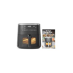 Amazon Basics 6-Quart Digital Air Fryer w/ Viewing Window & Ceramic Nonstick Coating (Black) $39.99 + Free Shipping w/ Prime or $6 Fee per Order