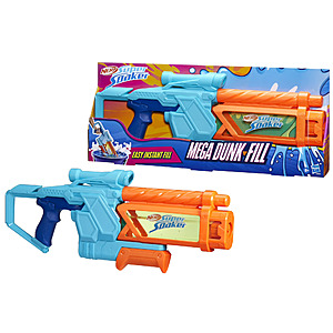 Nerf Super Soaker Mega Dunk-Fill 33.9-Oz Pump-Action Water Blaster $11 + Free Shipping w/ Walmart+ or on $35+