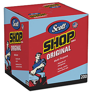 200-Count Scott Shop Towels in a Box $11.47 + Free Shipping w/ Walmart+ or on $35+