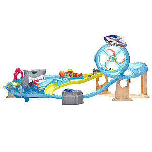 [Low Stock] Adventure Force 30-Piece Shark Cyclone Die-Cast Vehicle Track Playset $12 + Free Shipping w/ Walmart+ or on $35+
