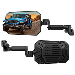 Adjustable Jeep Mirrors Doors Off Compatible with Wrangler JL JK Gladiator JT $39 and more + Free Shipping