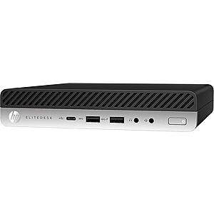 HP EliteDesk 705 G5 Mini PC | Ryzen 5 PRO 3400GE | 16GB RAM | 512GB SSD | Windows 11 Pro | Wi-Fi+ BT | Mini Desktop Computer (Renewed) $216.99