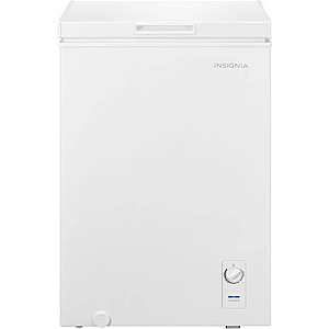 Insignia 3.5 Cu. Ft. Garage-Ready Chest Freezer (White) $109.99 + Free Shipping