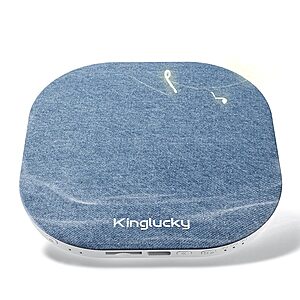 Kinglucky F50 Under-Pillow Bluetooth Speaker w/ Sleep Sounds & Timer (Blue Denim) $13.49 + Free Shipping w/ Prime or on $35+