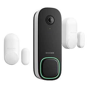 ecobee Security Bundle, Smart Doorbell + SmartSensor for Doors & Windows $139.99 Free Shipping Costco.com