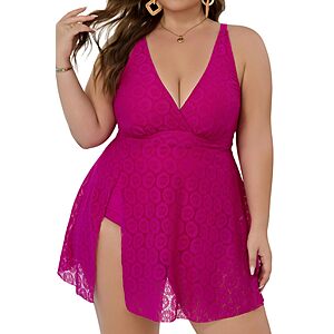 Amazon – COCOPEAR Women's Plus-Size Tankini Swimsuit - $19.99 w/ Code