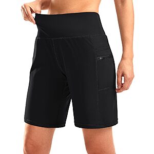 Amazon – G Gradual Women's 9" Bermuda Shorts w/ Zipper Pockets - $11.99 w/ Code + Deal